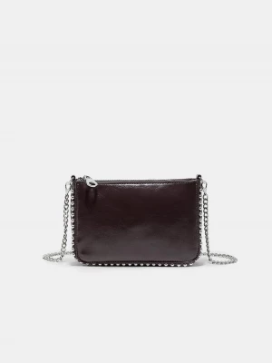 Obrázek produktu Stradivarius Mini Kabelka Se Cvočky Burgundy