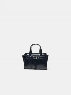 Obrázek produktu Stradivarius Mini Tote Kabelka S Přezkou Black