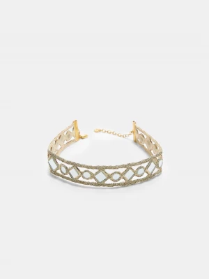 Obrázek produktu Stradivarius Náhrdelník Choker Se Zrcátky Gold