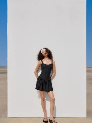 Obrázek produktu Stradivarius Overalové Šaty Black