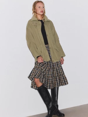 Obrázek produktu Stradivarius Oversize Parka S Kapsami Khaki