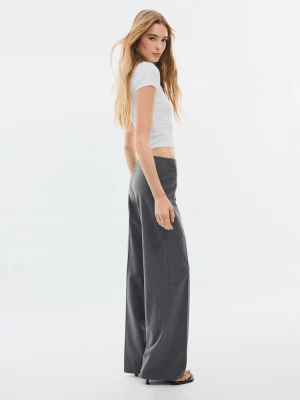Obrázek produktu Stradivarius Pantalón Vestir Recto Slim Dark Grey