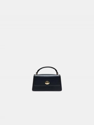 Obrázek produktu Stradivarius Pevná Crossbody Kabelka S Kovovým Zapínáním Black
