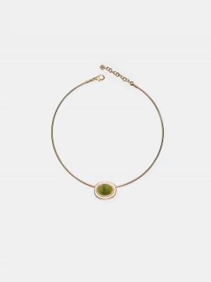 Obrázek produktu Stradivarius Pevný Choker S Přívěskem Gold