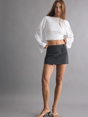 Obrázek produktu Stradivarius Překládaná Mini Kalhotová Sukně Dark Grey