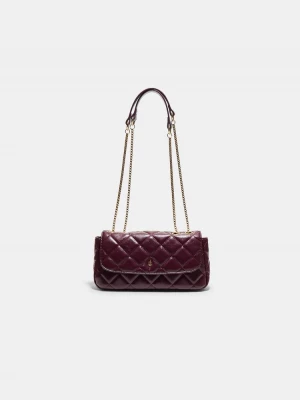 Obrázek produktu Stradivarius Prošívaná Kabelka S Řetízkem Burgundy