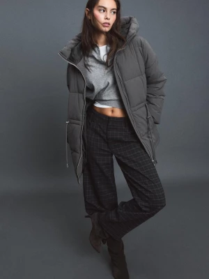 Obrázek produktu Stradivarius Prošívaný Kabát Dark Grey