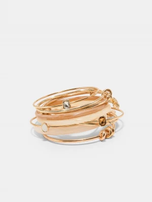 Obrázek produktu Stradivarius Sada 10 Náramků S Přívěsky Gold