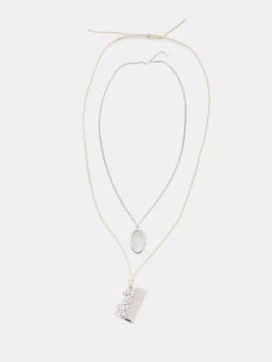 Obrázek produktu Stradivarius Sada 2 Náhrdelníků S Hřebenem Grey
