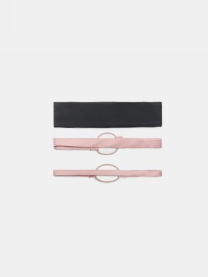 Obrázek produktu Stradivarius Sada 3 Sportovních Elastických Gumiček Pastel Pink