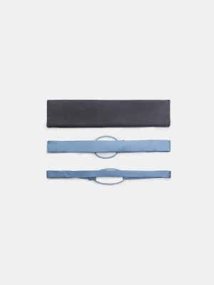 Obrázek produktu Stradivarius Sada 3 Sportovních Pružných Čelenek Grey