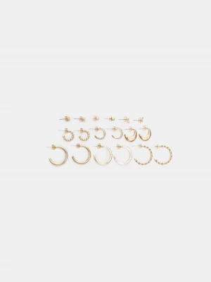 Obrázek produktu Stradivarius Sada 9 Náušnic S Motýly Gold
