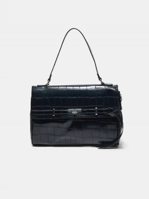Obrázek produktu Stradivarius Střední Kabelka Přes Rameno S Páskem Black
