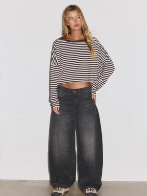 Obrázek produktu Stradivarius Tričko S Dlouhým Rukávem Hnědá