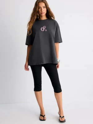 Obrázek produktu Stradivarius Tričko S Grafikou Olivia Rodrigo Dark Grey