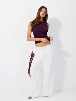 Obrázek produktu Stradivarius Tričko Nařasenou Texturou Purple