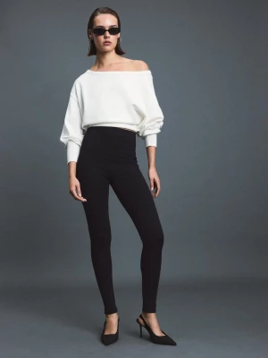Obrázek produktu Stradivarius Úpletové Legíny Černá
