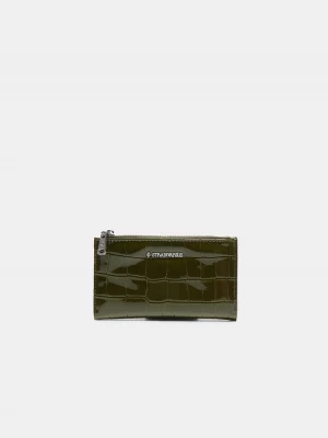 Obrázek produktu Stradivarius Základní Peněženka Na Zip Khaki