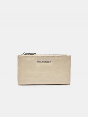 Obrázek produktu Stradivarius Základní Peněženka S Efektem Kroko Ecru