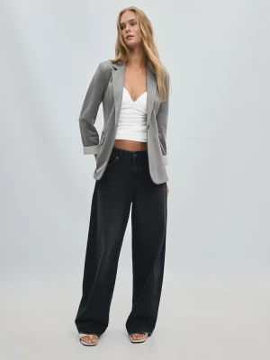 Obrázek produktu Stradivarius Základní Úpletové Sako Dark Grey