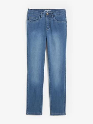 Obrázek produktu Strečové džíny Mid Waist, Straight BonPrix