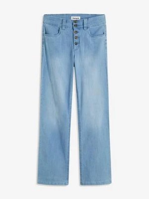 Obrázek produktu Strečové džíny Straight, High Waist BonPrix