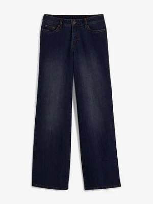 Obrázek produktu Strečové džíny Wide Leg, Mid Waist BonPrix