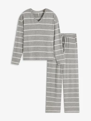 Obrázek produktu Strój domowy oversize z miękkiego materiału BonPrix szary