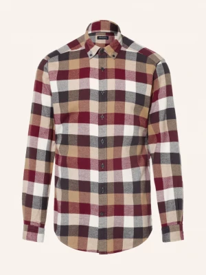 Obrázek produktu Strokesman's Flanelová Košile Slim Fit tmavě červená / béžová / černá