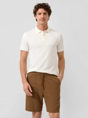 Obrázek produktu Strukturované bermudy Detroit / Relaxed Fit / Mid Rise s.Oliver hnědá