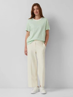 Obrázek produktu Strukturované culottes s elastickým pasem s.Oliver béžová