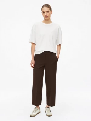 Obrázek produktu Strukturované culottes s elastickým pasem s.Oliver hnědá