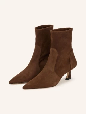 Obrázek produktu Stuart Weitzman Kotníčkové Boty Vinnie Bootie 50 hnědá