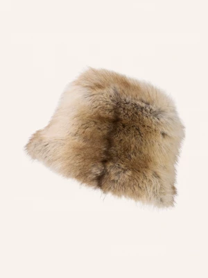 Obrázek produktu Studio Ar Klobouček Typu Bucket Hat Beau Z Umělé Kožešiny světle hnědá