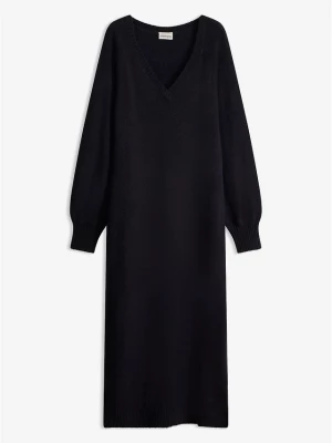 Obrázek produktu Sukienka dzianinowa oversize midi BonPrix czarny