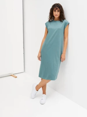 Obrázek produktu Sukienka shirtowa z bawełny organicznej BonPrix zielony