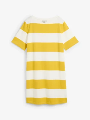 Obrázek produktu Sukienka T-shirtowa z czystej bawełny organicznej BonPrix żółty