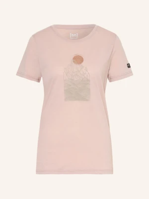 Obrázek produktu Super.Natural Funkční Tričko Preikestolen Cliffs S Merino Vlnou růžová