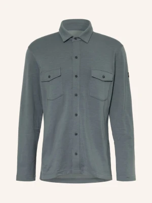 Obrázek produktu Super.Natural Outdoorová Košile Adventure Regular Fit S Merino Vlnou černošedá