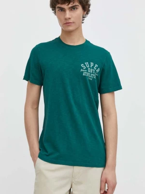 Obrázek produktu Superdry Bavlněné tričko zelená