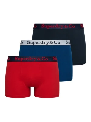 Obrázek produktu Superdry & Co Boxerky modrá / marine modrá / červená / bílá