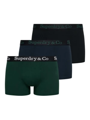 Obrázek produktu Superdry & Co Boxerky námořnická modř / tmavě zelená / černá