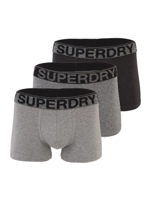 Obrázek produktu Superdry & Co Boxerky šedá / antracitová / šedý melír