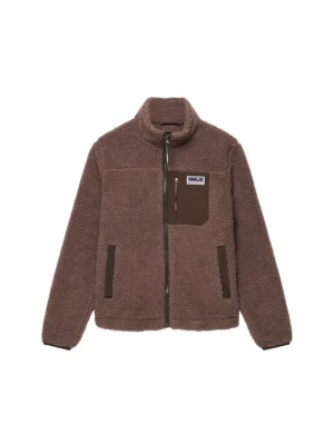 Obrázek produktu Superdry & Co Fleecová mikina 'HERITAGE' hnědá / umbra