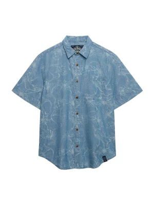 Obrázek produktu Superdry & Co Košile 'VINTAGE LOOM' chladná modrá / bílá