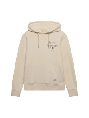 Obrázek produktu Superdry & Co Mikina '1954 Company' světle béžová / hnědá
