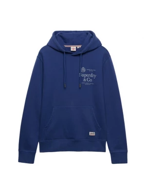 Obrázek produktu Superdry & Co Mikina '1954' kobaltová modř / světle šedá
