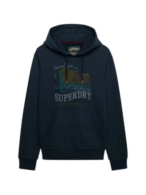 Obrázek produktu Superdry & Co Mikina 'Outdoors Mountain' námořnická modř / opálová / olivová / petrolejová
