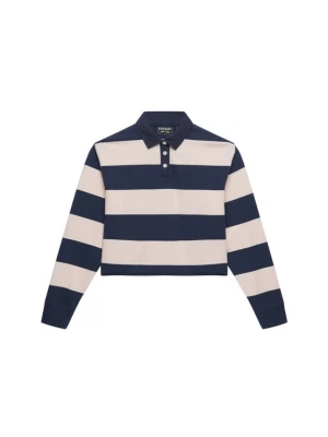 Obrázek produktu Superdry & Co Oversized tričko 'Athletic Essentials' béžová / tmavě modrá