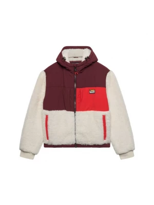 Obrázek produktu Superdry & Co Přechodná bunda bobule / červená / přírodní bílá